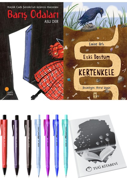 Eski Dostum Kertenkele ve Barış Odaları 2'li Set - Kalem