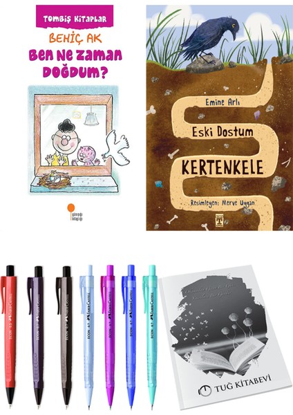 Eski Dostum Kertenkele ve Ben Ne Zaman Doğdum? 2'li Set - Kalem