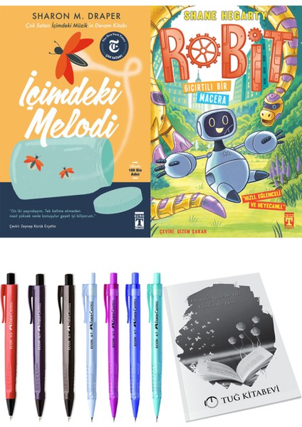 Robit 3 Gıcırtılı Bir Macera ve İçimdeki Melodi 2'li Set - Kalem