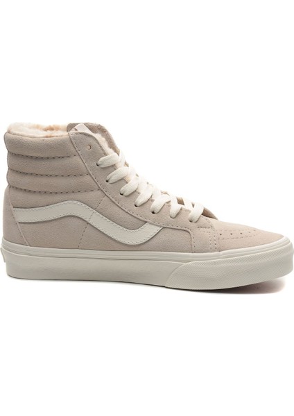 Sk8-Hi Reissue Side Zip Spor Ayakkabı Krem VN0007NZBLL1