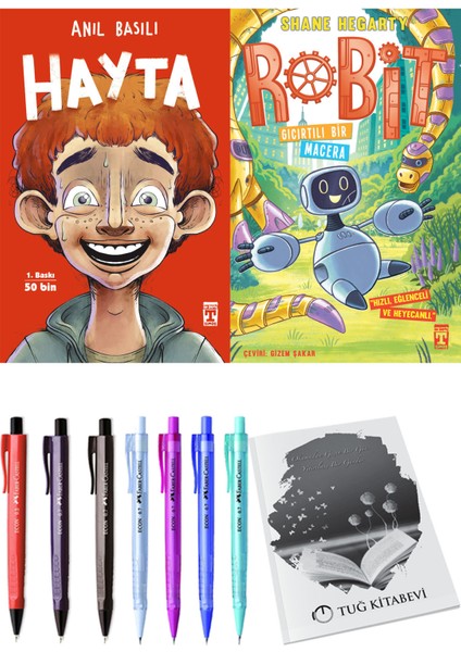 Robit 3 Gıcırtılı Bir Macera ve Hayta 2'li Set - Kalem