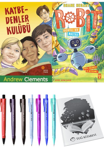 Robit 3 Gıcırtılı Bir Macera ve Kaybedenler Kulübü 2'li Set - Kalem