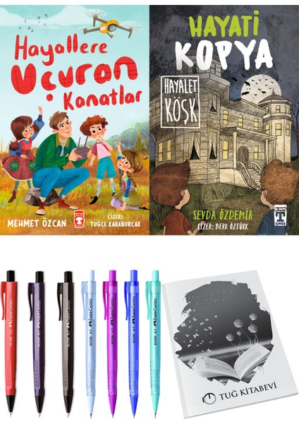 Hayati Kopya Hayalet Köşk ve Hayallere Uçuran Kanatlar 2'li Set - Kalem