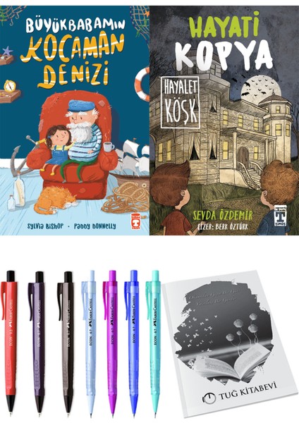 Hayati Kopya Hayalet Köşk ve Büyükbabamın Kocaman Denizi 2'li Set - Kalem