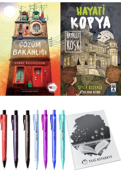 Hayati Kopya Hayalet Köşk ve Çözüm Bakanlığı 2'li Set - Kalem