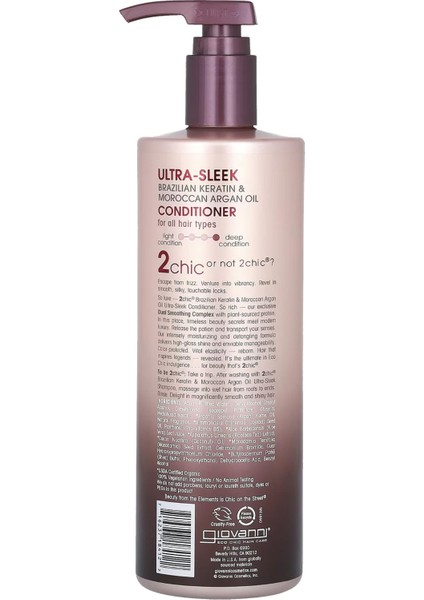2chic Ultra-Sleek Saç Kremi 710 ml fiyatları