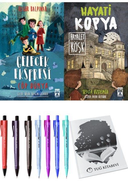 Hayati Kopya Hayalet Köşk ve Gelecek Ekspresi Çöp Dünya 2'li Set - Kalem