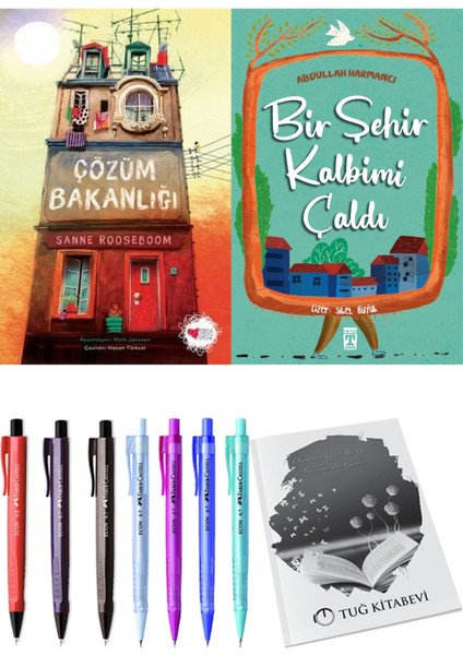 Bir Şehir Kalbimi Çaldı ve Çözüm Bakanlığı 2'li Set - Kalem