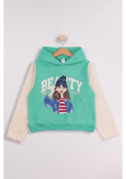 Kız Çocuk 2'li Paket Basic Sweatshirt