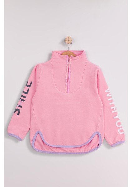 Kız Çocuk 2'li Paket Basic Sweatshirt