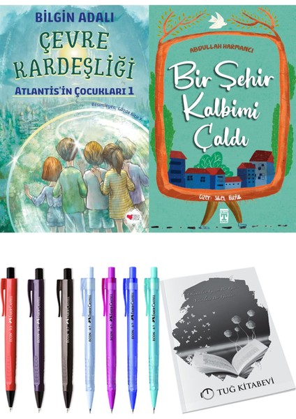 Bir Şehir Kalbimi Çaldı ve Çevre Kardeşliği 2'li Set - Kalem