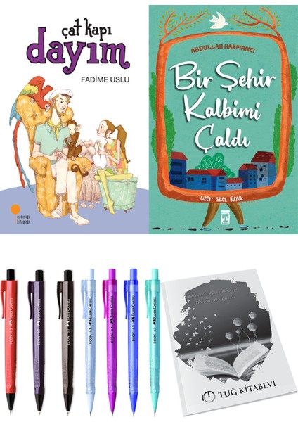 Bir Şehir Kalbimi Çaldı ve Çat Kapı Dayım 2'li Set - Kalem