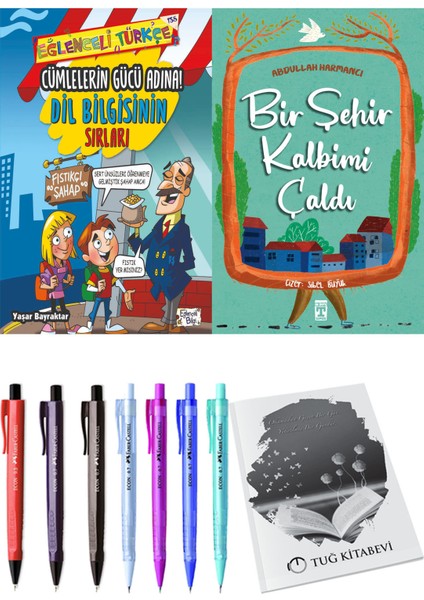 Bir Şehir Kalbimi Çaldı ve Cümlelerin Gücü Adına! Dil Bilgisinin Sırları 2li Set