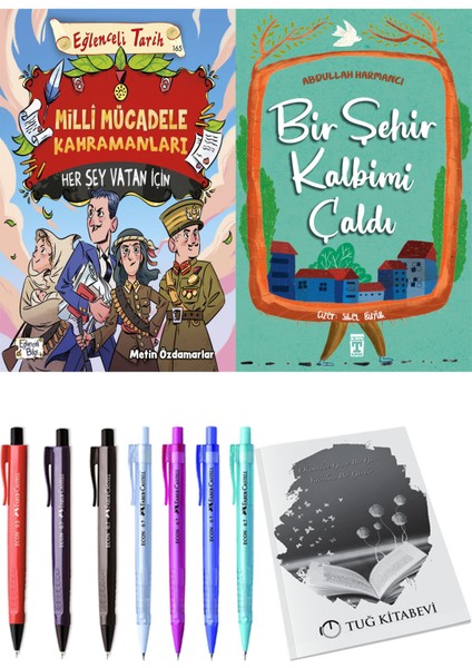 Bir Şehir Kalbimi Çaldı ve Milli Mücadele Kahramanları Her Şey Vatan Için 2li Set