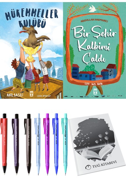 Bir Şehir Kalbimi Çaldı ve Mükemmeller Kulübü 2li Set + Hediyeli