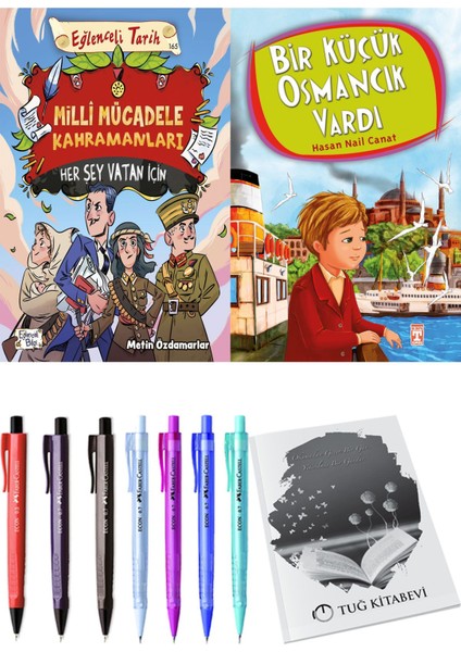 Bir Küçük Osmancık Vardı ve Milli Mücadele Kahramanları Her Şey Vatan Için 2li Set