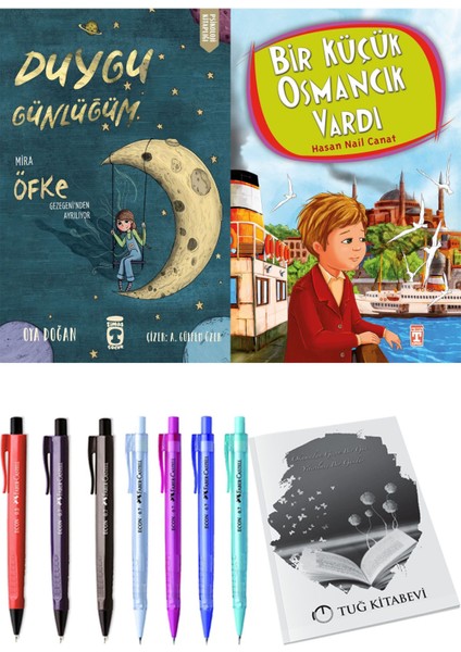 Bir Küçük Osmancık Vardı ve Duygu Günlüğüm Mira Öfke Gezegeni'nden Ayrılıyor 2li Set