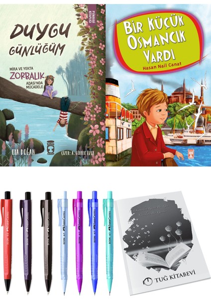 Bir Küçük Osmancık Vardı ve Duygu Günlüğüm Mira ve Yekta Zorbalık Adası'nda Mücadele 2li Set