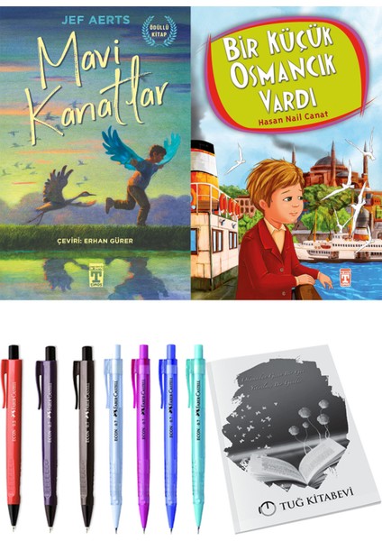 Bir Küçük Osmancık Vardı ve Mavi Kanatlar 2li Set