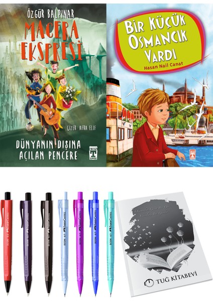 Bir Küçük Osmancık Vardı ve Gelecek Ekspresi Dünyanın Dışına Açılan Pencere 2li Set