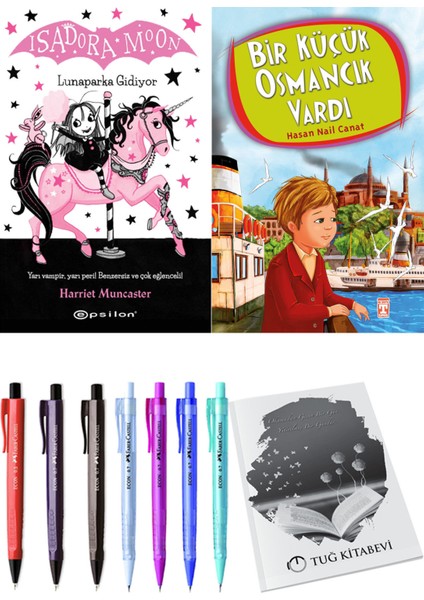 Bir Küçük Osmancık Vardı ve Isadora Moon 7 Lunaparka Gidiyor 2li Set
