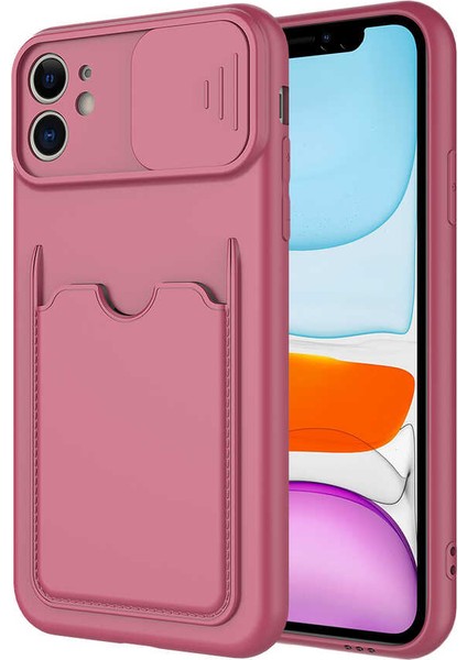 Apple iPhone 11 Kılıf ​Kartix Kapak-Koyu Mor