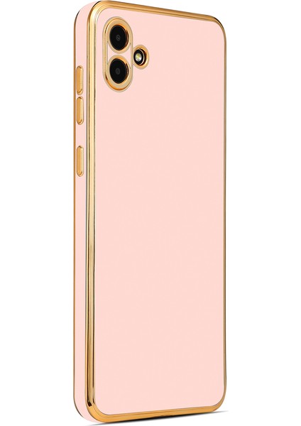 Galaxy A04 Kılıf Bark Kapak-Rose Gold