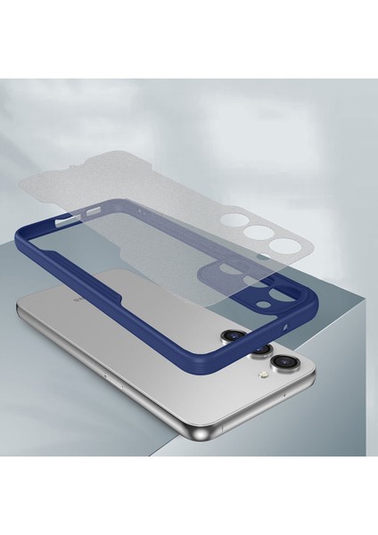 Galaxy S23 Kılıf Parfe Kapak-Lacivert