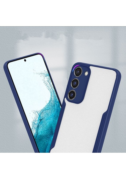 Galaxy S23 Kılıf Parfe Kapak-Lacivert