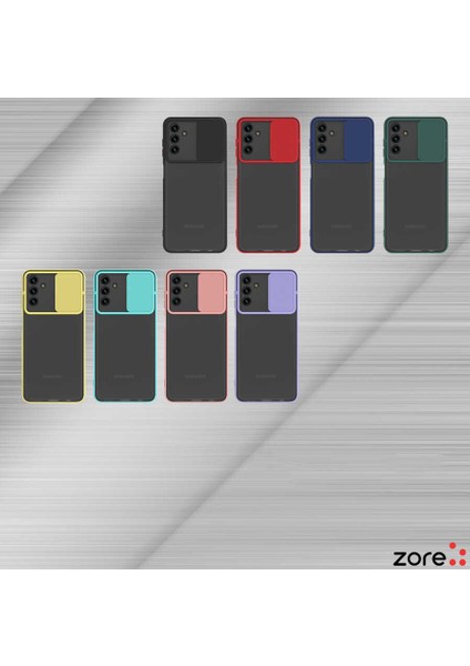 Galaxy A04S Kılıf Lensi Kapak-Siyah