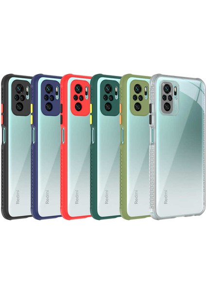 Xiaomi Poco M5S Kılıf ​​Kaff Kapak-Kırmızı