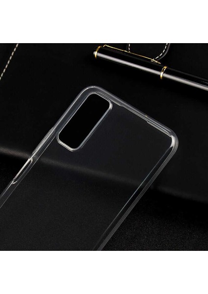 Vivo Y20 Kılıf Süper Silikon Kapak-Renksiz