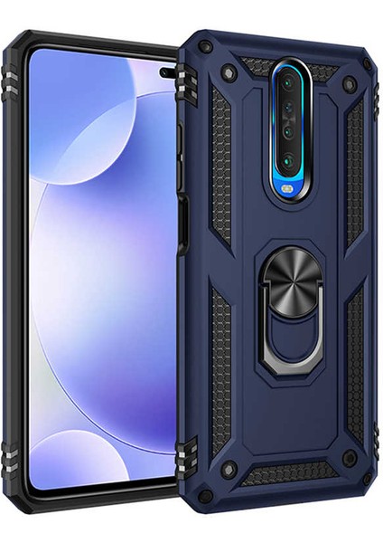Xiaomi Poco X2 Kılıf Vega Kapak-Mavi
