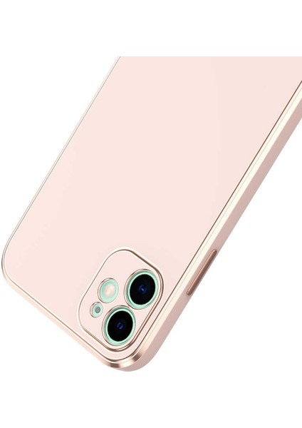 Apple iPhone 12 Kılıf Bark Kapak-Mor