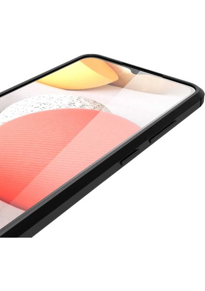 Galaxy A32 4g Kılıf Zore Niss Silikon Kapak-Kırmızı