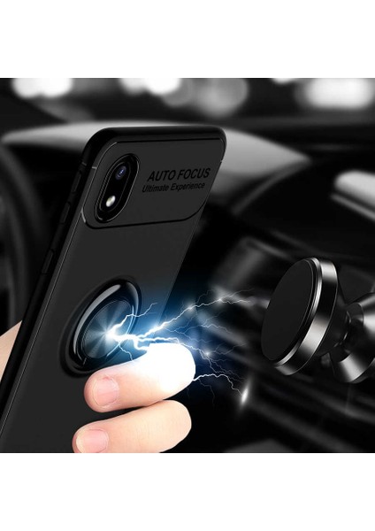 Galaxy A01 Core Kılıf Ravel Silikon Kapak-Kırmızı