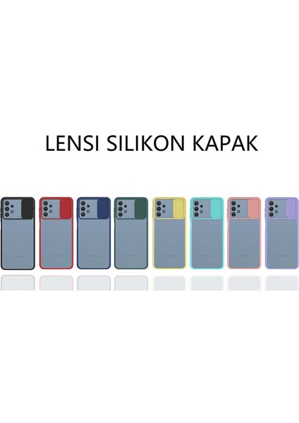 Galaxy A32 4g Kılıf Lensi Kapak-Lacivert
