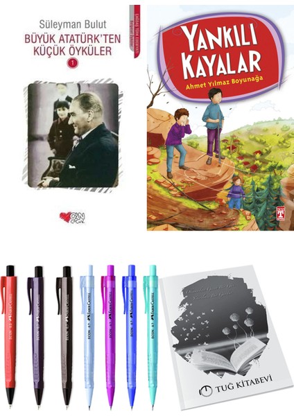 Yankılı Kayalar ve Büyük Atatürk'ten Küçük Öyküler 1 2li Set