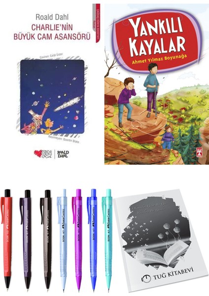 Yankılı Kayalar ve Charlie'nin Büyük Cam Asansörü 2li Set