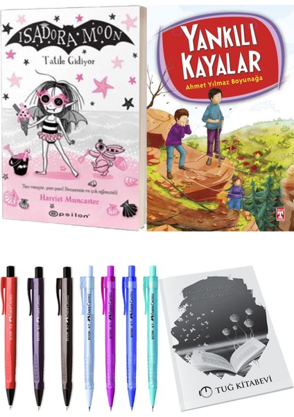 Yankılı Kayalar ve Isadora Moon 11 Tatile Gidiyor 2li Set