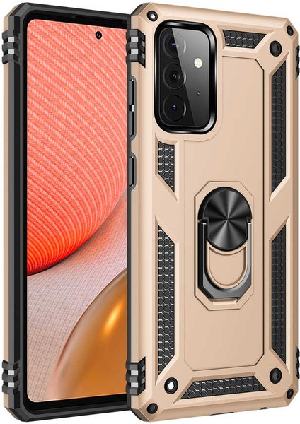Galaxy A52 Kılıf Vega Kapak-Gold