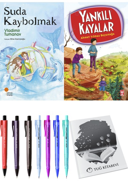 Yankılı Kayalar ve Suda Kaybolmak 2li Set