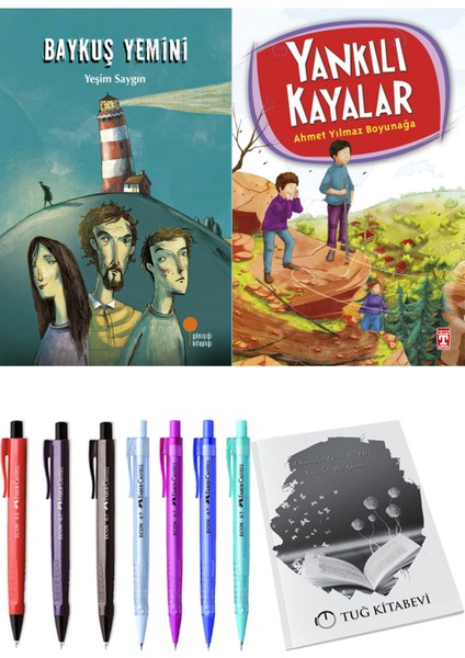 Yankılı Kayalar ve Baykuş Yemini 2li Set