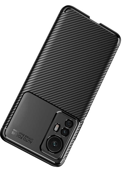 Xiaomi Mi 12 Pro Kılıf Negro Silikon Kapak-Siyah