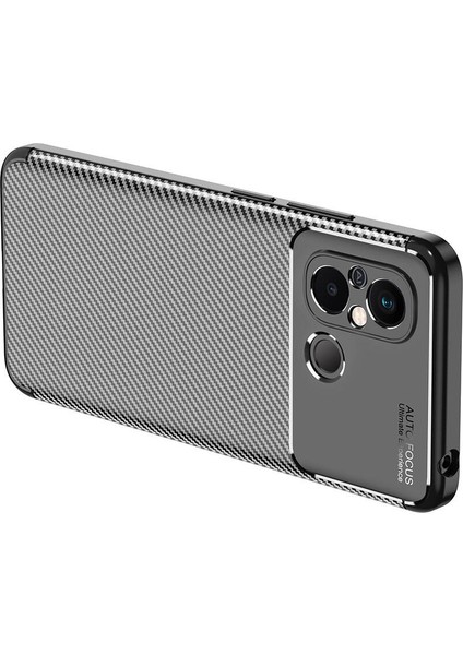 Xiaomi Redmi 12C Kılıf Zore Negro Silikon Kapak-Siyah