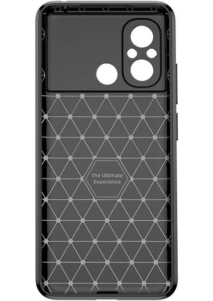 Xiaomi Redmi 12C Kılıf Zore Negro Silikon Kapak-Siyah