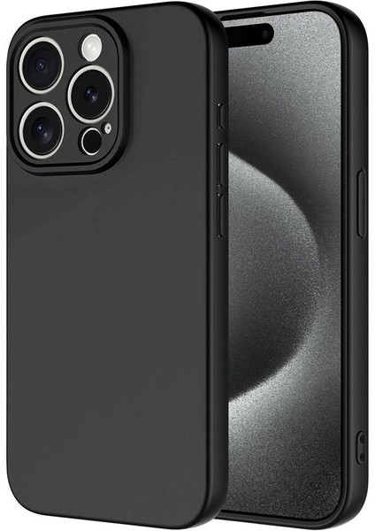 Apple iPhone 15 Pro Kılıf Mara Lansman Kapak-Siyah