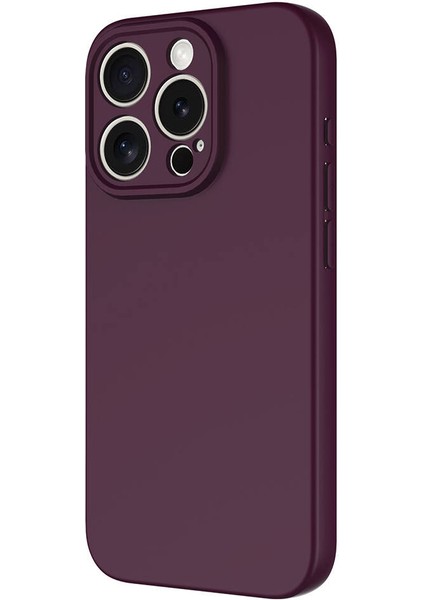 Apple iPhone 15 Pro Kılıf Mara Lansman Kapak-Siyah