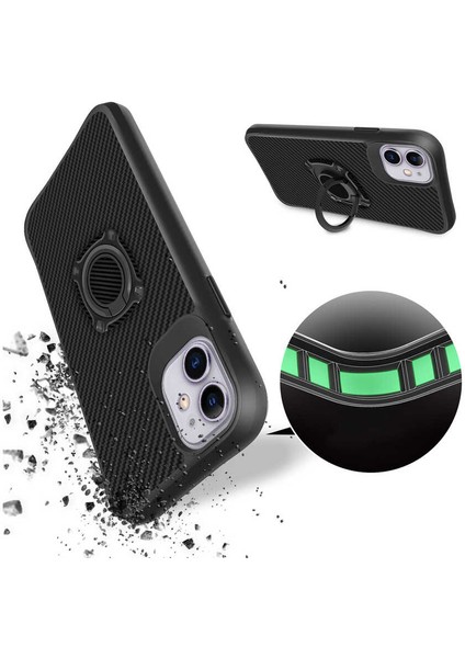 iPhone 11 Uyumlu Timo Kapak-Siyah