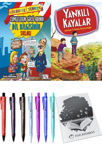 Yankılı Kayalar ve Cümlelerin Gücü Adına! Dil Bilgisinin Sırları 2li Set